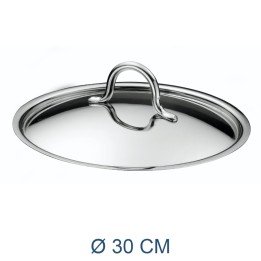 COPERCHIO ACCIAIO INOX PRIMA CM 30