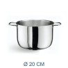 PENTOLA ACCIAIO INOX ECOLINE CM 20