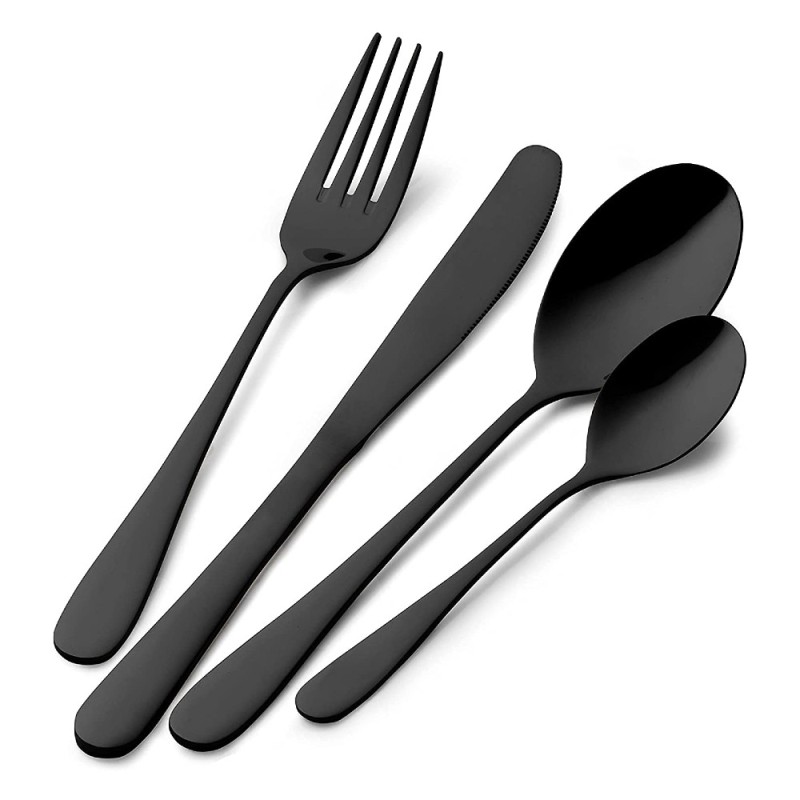 Pintinox- servizio 24 posate carbon nero