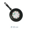 PADELLA ANTIADERENTE ALLUMINIO COOK-IT CM 20