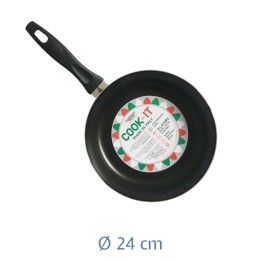 PADELLA ANTIADERENTE ALLUMINIO COOK-IT CM 24