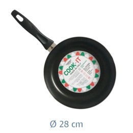 PADELLA ANTIADERENTE ALLUMINIO COOK-IT CM 28
