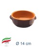 Set 6 tegamini in terracotta smaltata 14 cm BRUNELLA