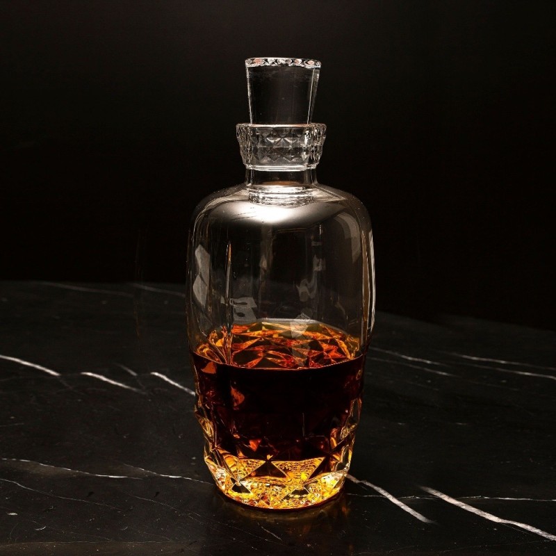 Set bicchieri per Whisky RCR ALKEMIST con bottiglia - 7 pz