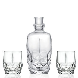 Set regalo bicchieri e bottiglia alkemist whisky RCR