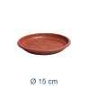 SOTTOVASO VULCANO TONDO CM 15