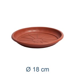 SOTTOVASO VULCANO TONDO CM 18