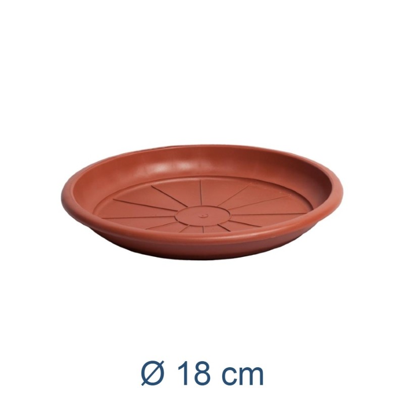 SOTTOVASO VULCANO TONDO CM 18