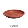 SOTTOVASO VULCANO TONDO CM 20