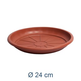 SOTTOVASO VULCANO TONDO CM 24