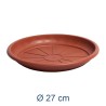 SOTTOVASO VULCANO TONDO CM 27