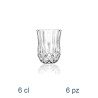 6 Bicchieri RBR Opera per liquore (EAN 8007815259823)