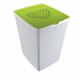 PORTABIANCHERIA LOVE Lt 45 BIANCO E VERDE