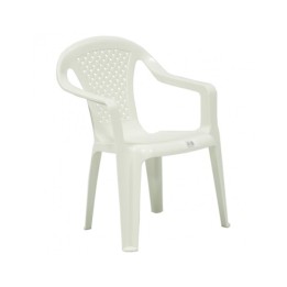 SEDIA BABY PLASTICA CAMELIA BIANCA