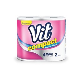 CARTA IGIENICA VIT COMPACT 4 ROTOLI