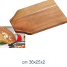 TAGLIERE RRETTANGOLARE IN LEGNO DI ACACIA CM 36x25