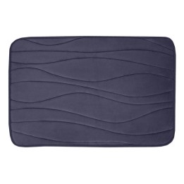 TAPPETO IN MEMORY DA BAGNO DOCCIA CM 60x40 BLU