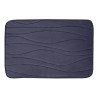 TAPPETO IN MEMORY DA BAGNO DOCCIA CM 60x40 BLU