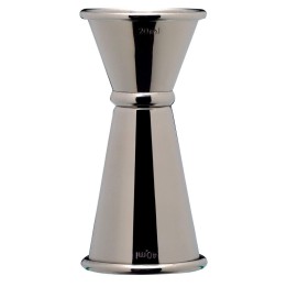 Jigger misurino inox per preparazione cocktail 20-40 ml