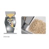 Mulino manuale con tre rulli in acciaio per schiacciare e macinare cereali e farine