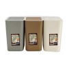 PATTUMIERA CON PULSANTE DA  8 LT NATURAL STYLE