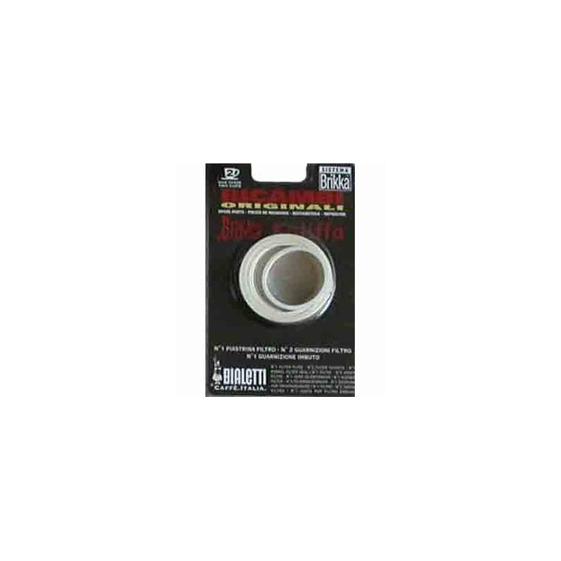 GUARNIZIONE CAFFETTIERA BRIKKA 4Tz 2Pz+FILTRO