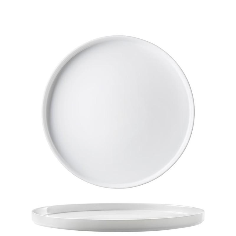Piatto in vetro temperato bianco GranGusto 27 cm