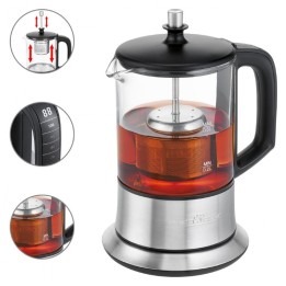 Bollitore per acqua Teiera elettrica in vetro TK1165 da 500 ml - 1100W