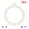GUARNIZIONI PER BARATTOLI FIDO CM 8 - Pz 6