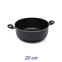 CASSERUOLA ALLUMINIO ANTIADERENTE JUMBO CM 20