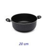 CASSERUOLA ALLUMINIO ANTIADERENTE JUMBO CM 20