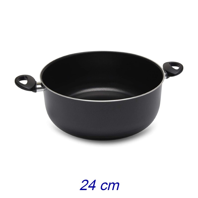 CASSERUOLA ALLUMINIO ANTIADERENTE JUMBO CM 24