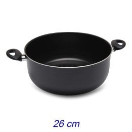 CASSERUOLA ALLUMINIO ANTIADERENTE JUMBO CM 26
