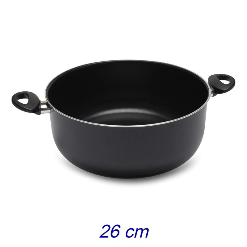 CASSERUOLA ALLUMINIO ANTIADERENTE JUMBO CM 26