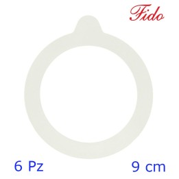 GUARNIZIONI PER BARATTOLI FIDO CM 9 - Pz 6