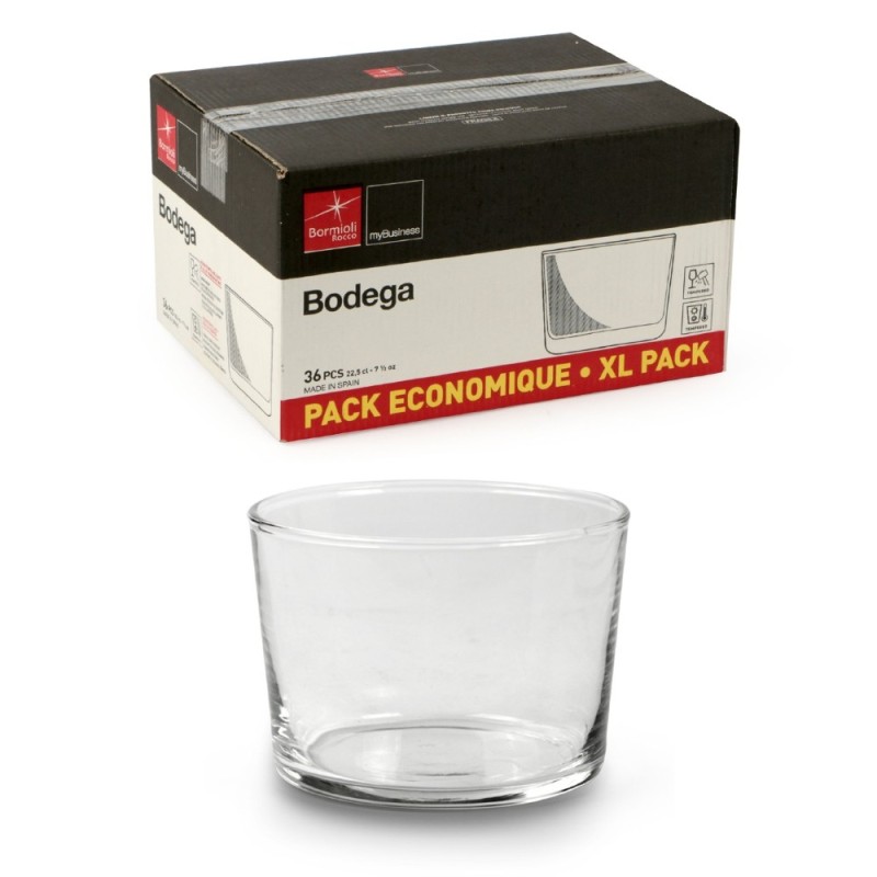 Coppetta in vetro Bodega Mini da 22,5 cl per ristoranti e catering - Bormioli Rocco