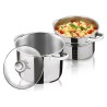 Pentola inox cuoci pasta Divina Pastarella da 22 cm