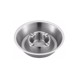 POSACENERE IMPILABILE ACCIAIO INOSSIDABILE Ø13,5 x 3 CM