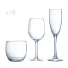 SERVIZIO BICCHIERI TAVOLA ESSENTIAL CALICI 18 Pz