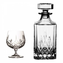 Set Brandy Opera: Bottiglia e 2 Bicchieri Eleganti | RagStore
