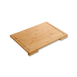 TAGLIERE RETTANGOLARE IN LEGNO DI BAMBU CON APPOGGIO CM 59x39