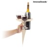 Tavolino in legno pieghevole porta bottiglia bicchieri vino - RagStore