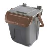 Bidone Raccolta Differenziata Ecology 25 Lt Marrone | RagStore