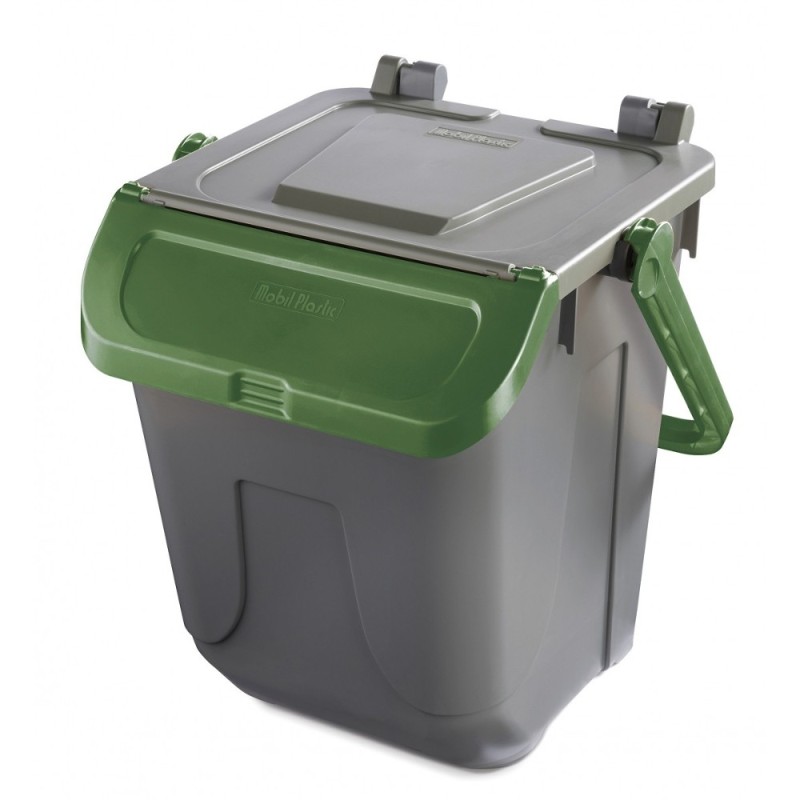 Bidone Raccolta Differenziata Ecology 25 Lt Verde | RagStore