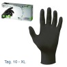 Guanti monouso nitrile Darknit neri 100 pz tag. XL