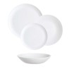 Set 18 piatti vetro bianco Pampille Luminarc