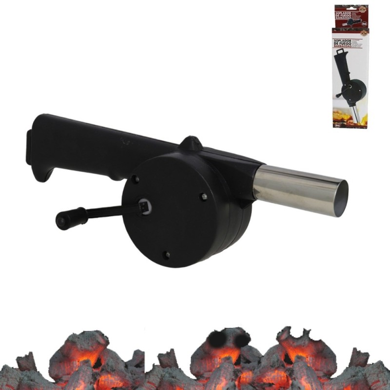 SOFFIATORE BARBECUE MANUALE BBQ ACCENDI FUOCO
