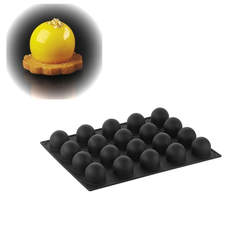 Stampo in silicone per realizzazione sfere da 5 cm