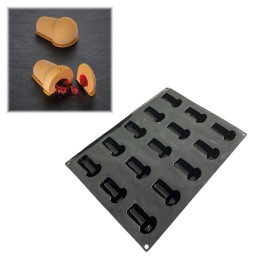 STAMPO IN SILICONE PER MINI BABA'