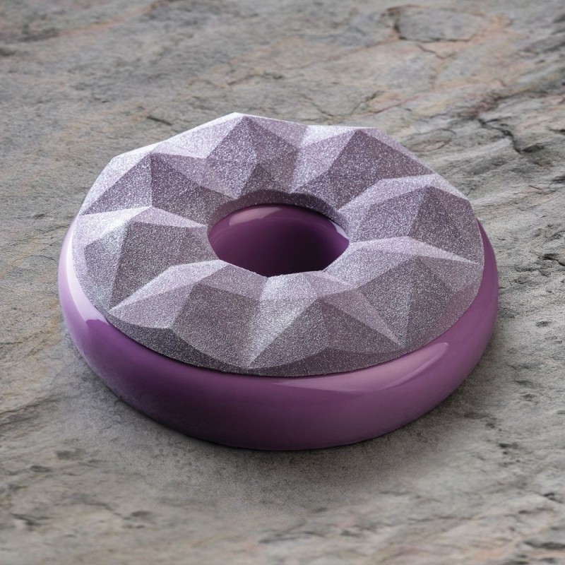 Kit 2 pz Stampo silicone Pavoni Louvre per torta da 17 cm - RagStore